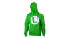 L Logo Green Hoodie